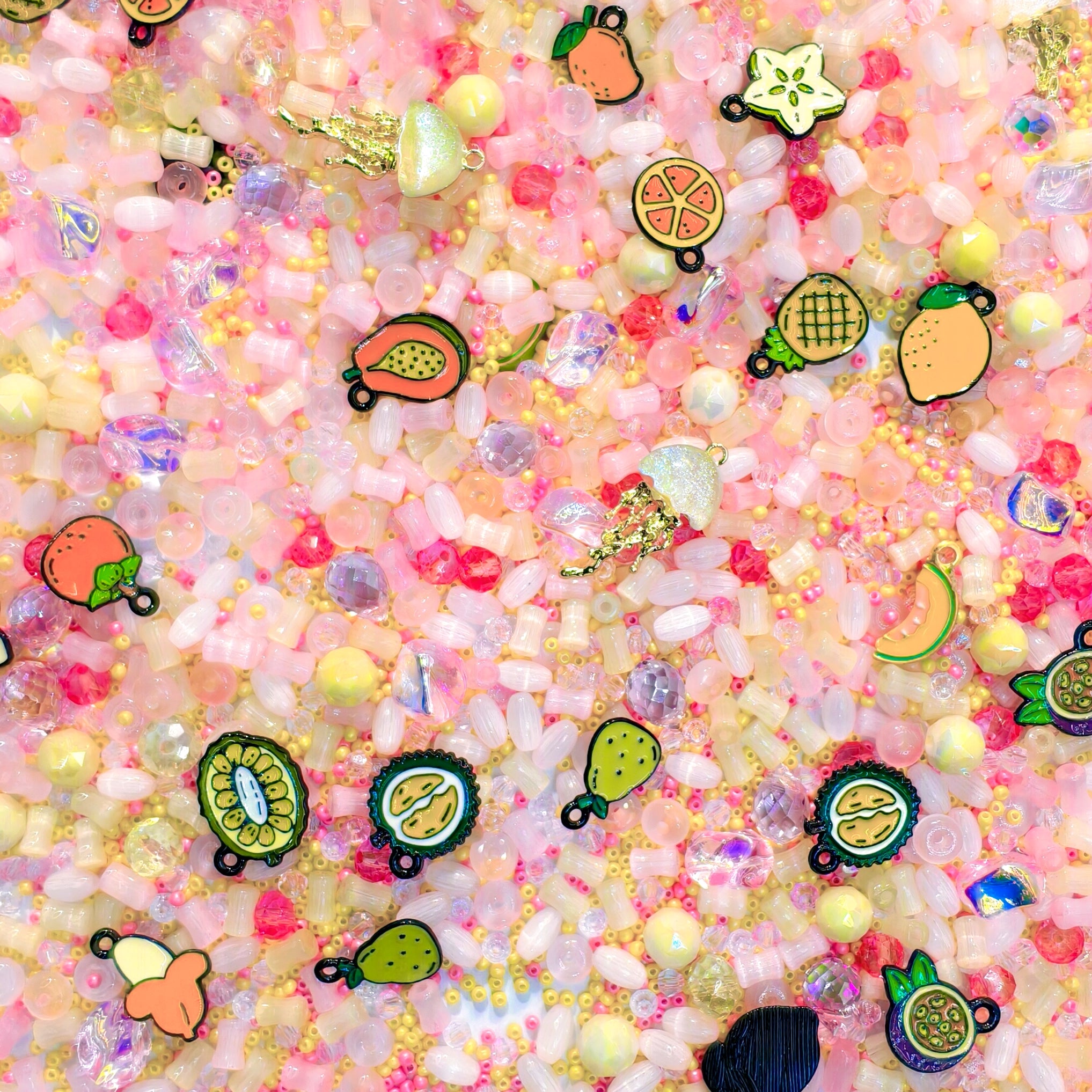 B370]Petite Marché aux fruits tropicaux