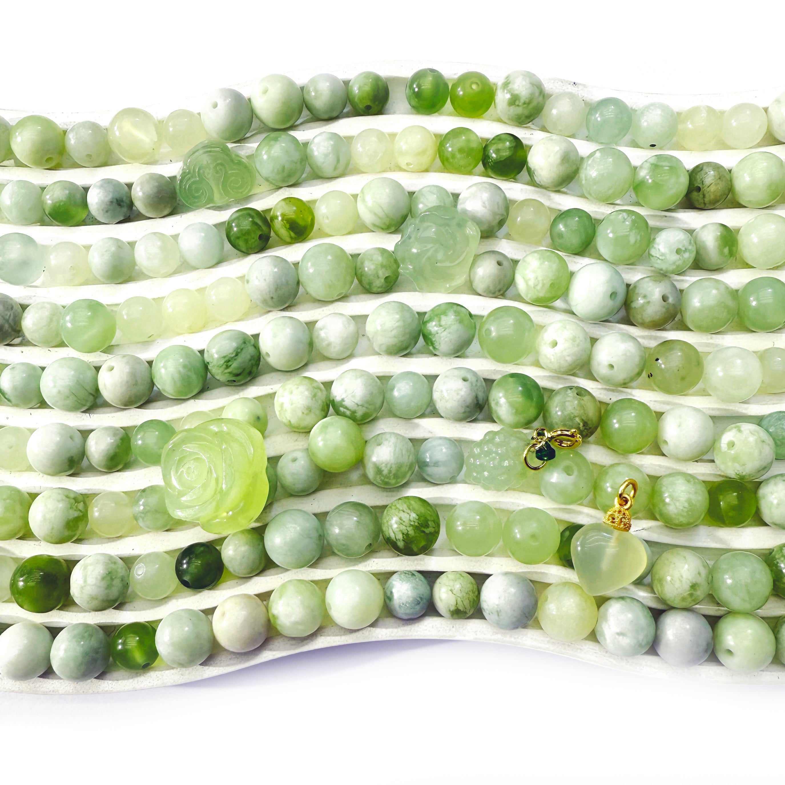 L558]Cristaux de Raisin Vert